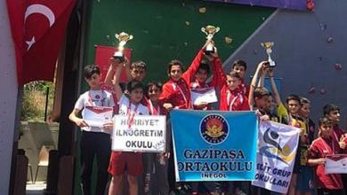 Spor Tırmanış Türkiye Şampiyonları İnegöl’den