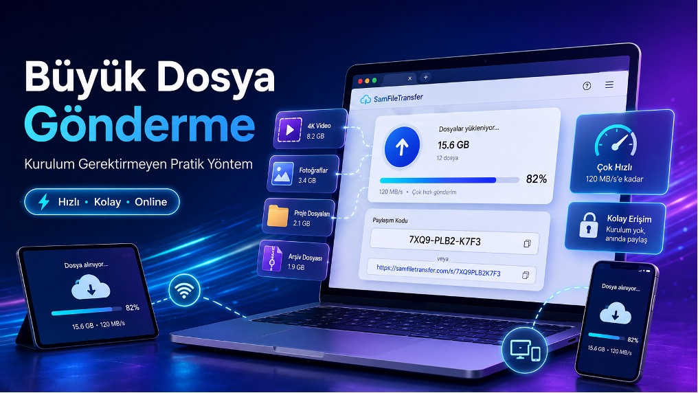 Büyük Dosya Gönderme