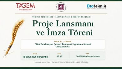 TÜRKİYE’DEN GIDA ARZ GÜVENLİĞINE YÜKSEK TEKNOLOJİLİ ÇÖZÜM